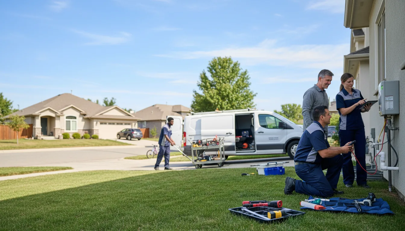 Tankless water heater service in Bucyrus, OH